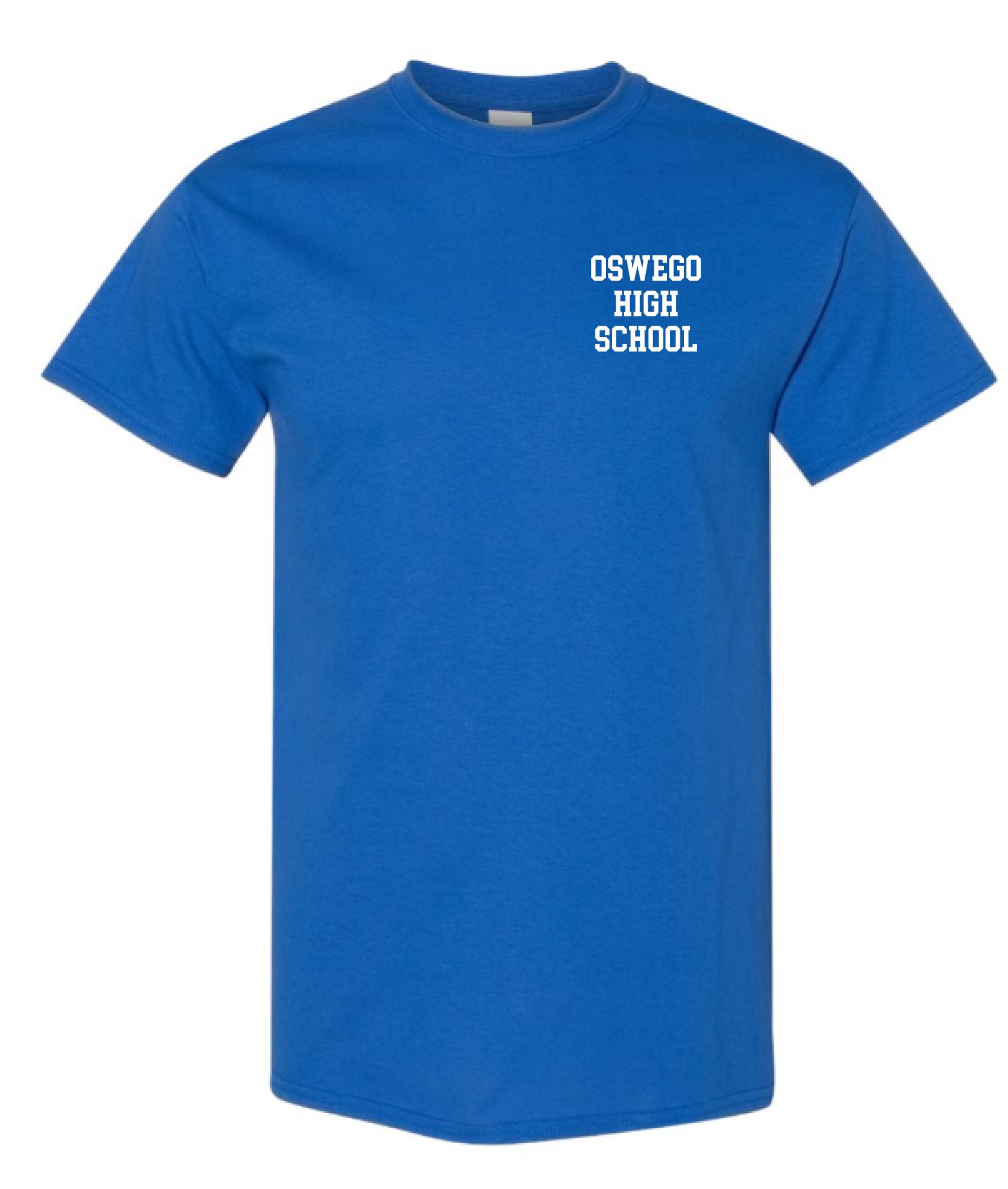 Oswego High School -- Oswego Bucs head school spirit T Shirt