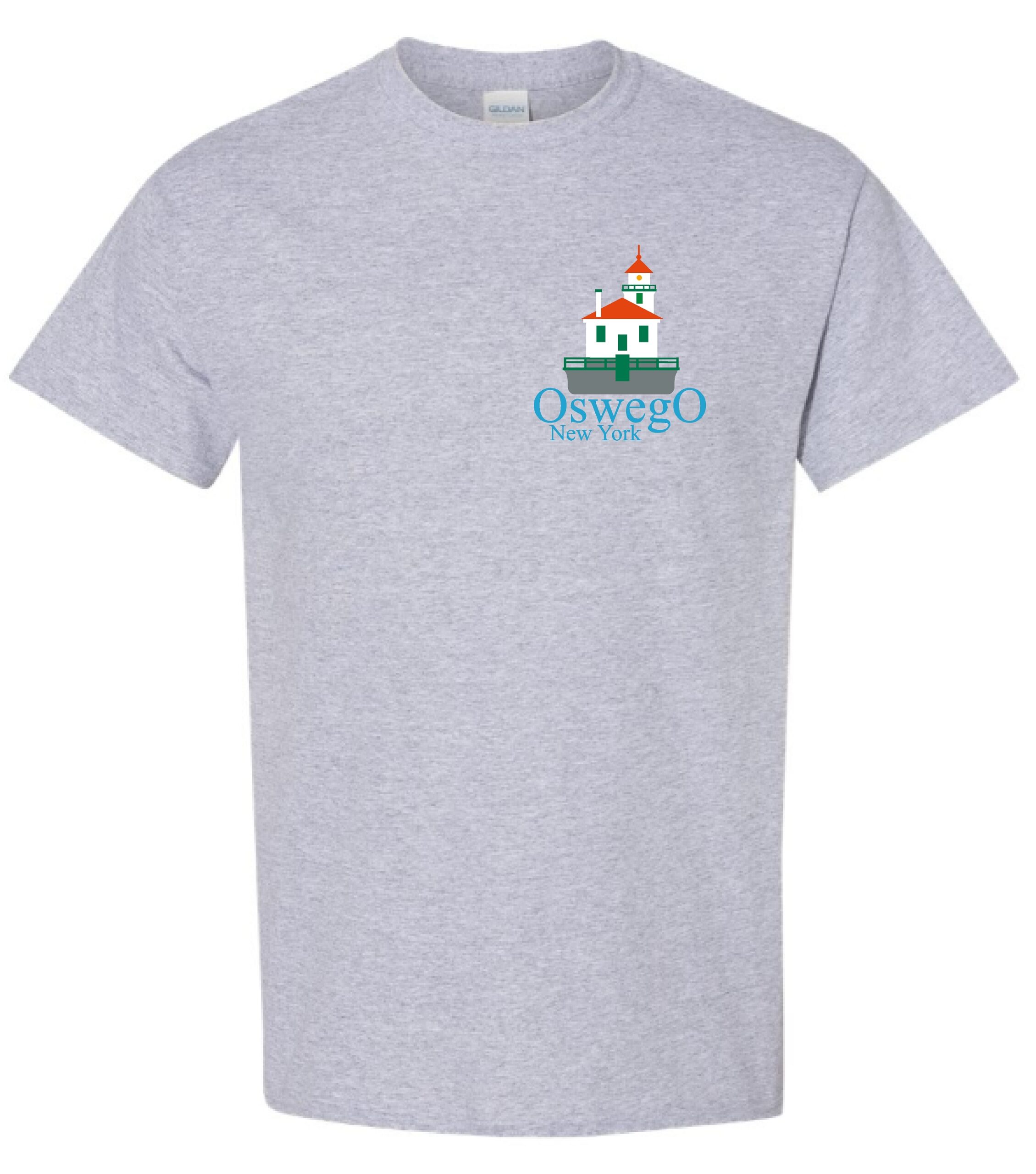 Oswego New York West Pierhead Lighthouse T Shirt